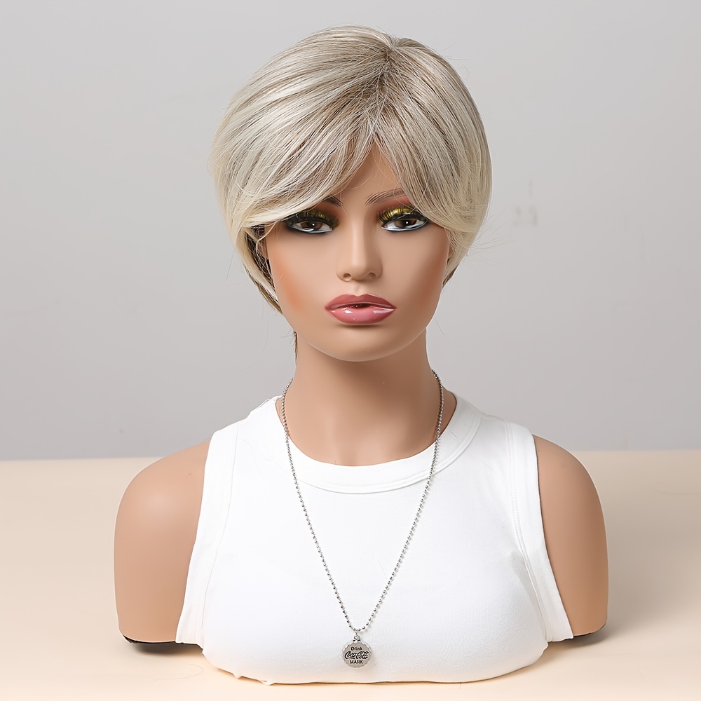 Yeahhome Synthetic Wigs White Fashion Women s Sexy Full Temu