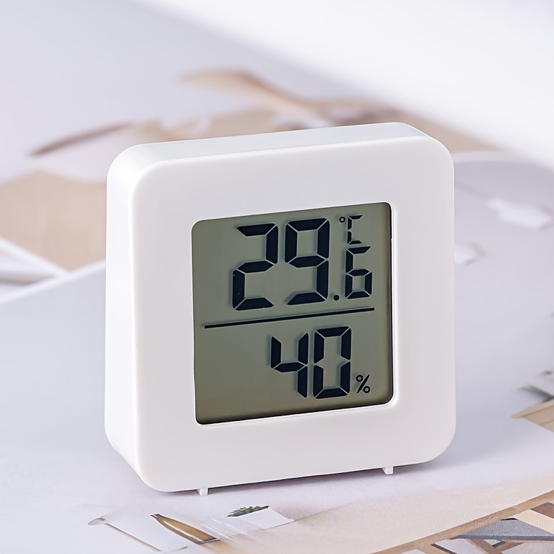 Mini Lcd Digital Thermometer Hygrometer Indoor Room Temperature Humidity  Meter Sensor Gauge For Home Station Weather - Temu