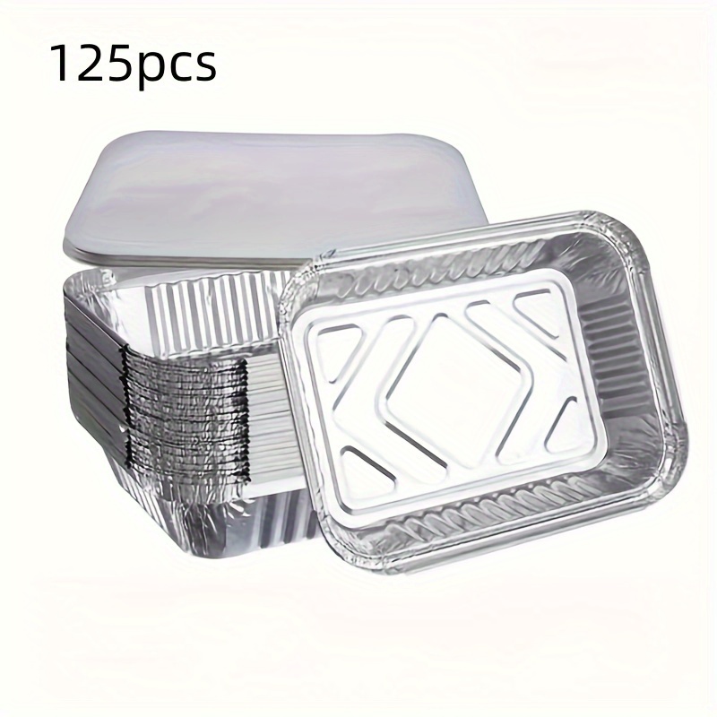 Boîte en papier d'aluminium jetable de 200ml, récipient en aluminium de  qualité alimentaire, adapté aux fours, micro-ondes, fournitures de cuisine,  1 pièce - AliExpress