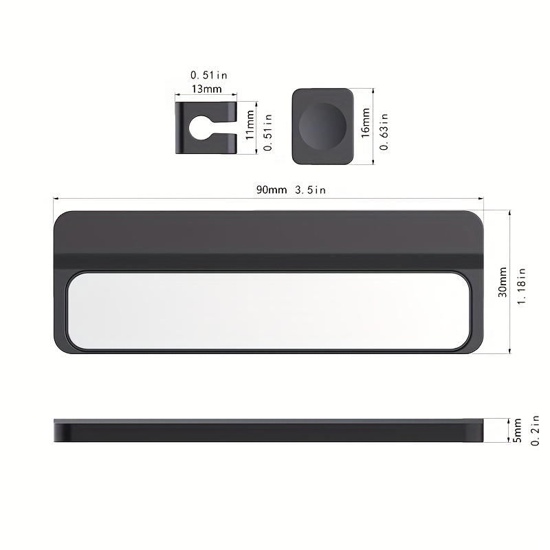 1 Set Organizzatore Cavi Magnetici In Silicone Ventosa - Temu Italy