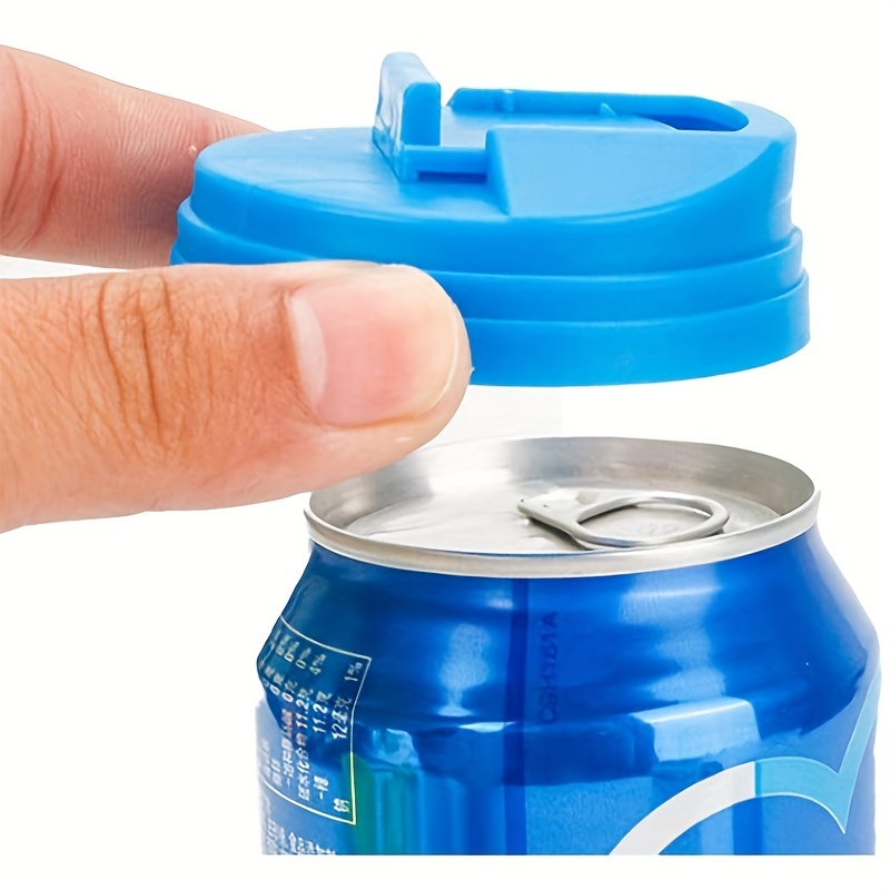 Beverage Can Covers, Reusable Leakproof Drink Can Lids Protector