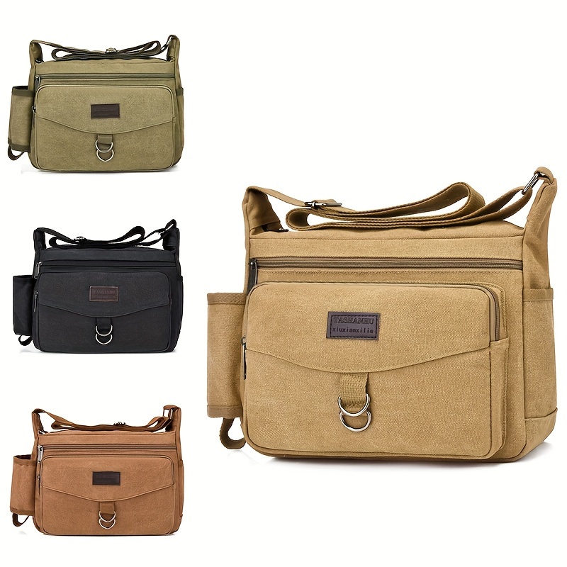 Mode Canvas Messenger Prada Tas Mannen Mode Crossbody Tas Enkele