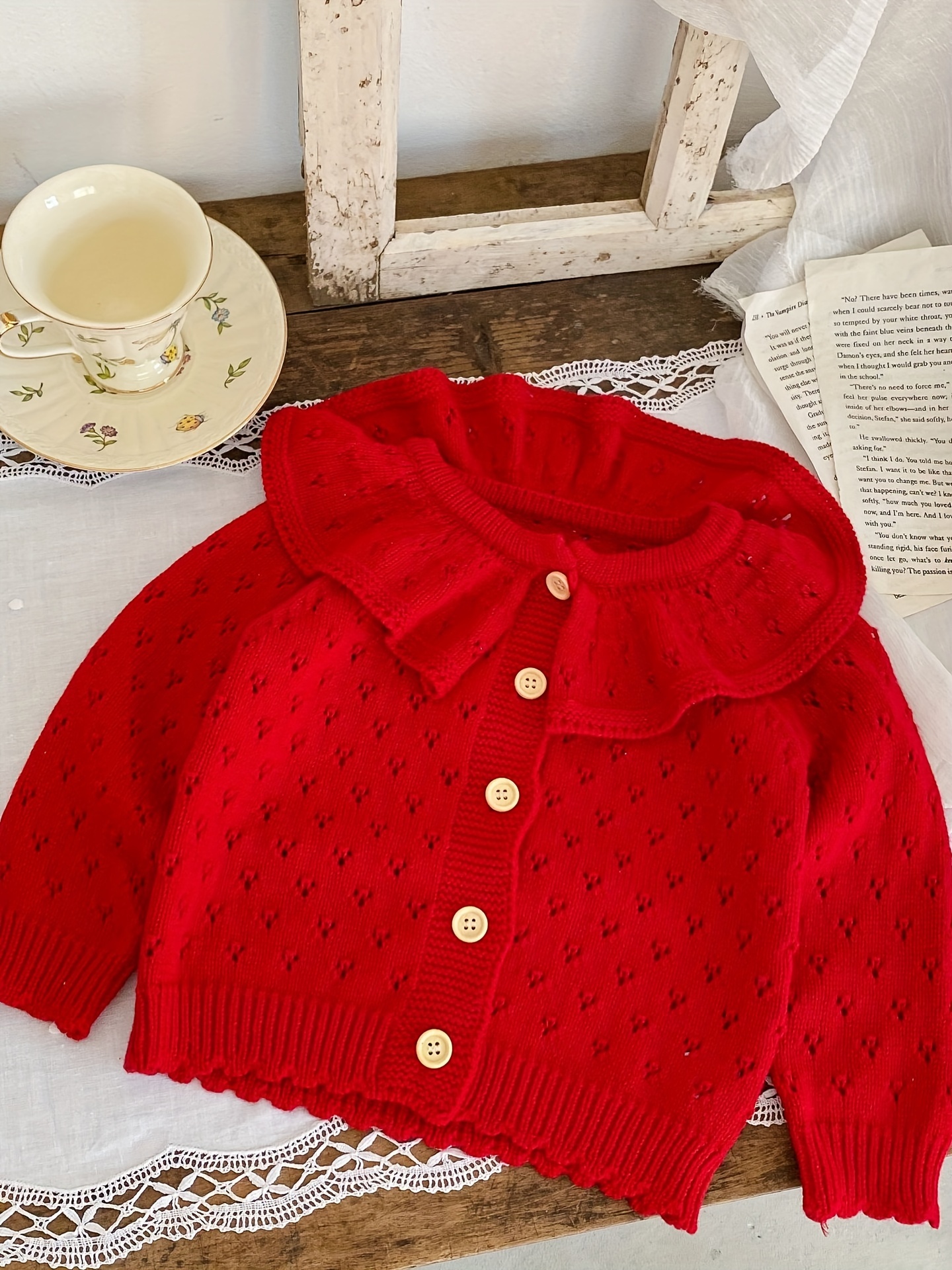 Baby Girl Sweater - Temu