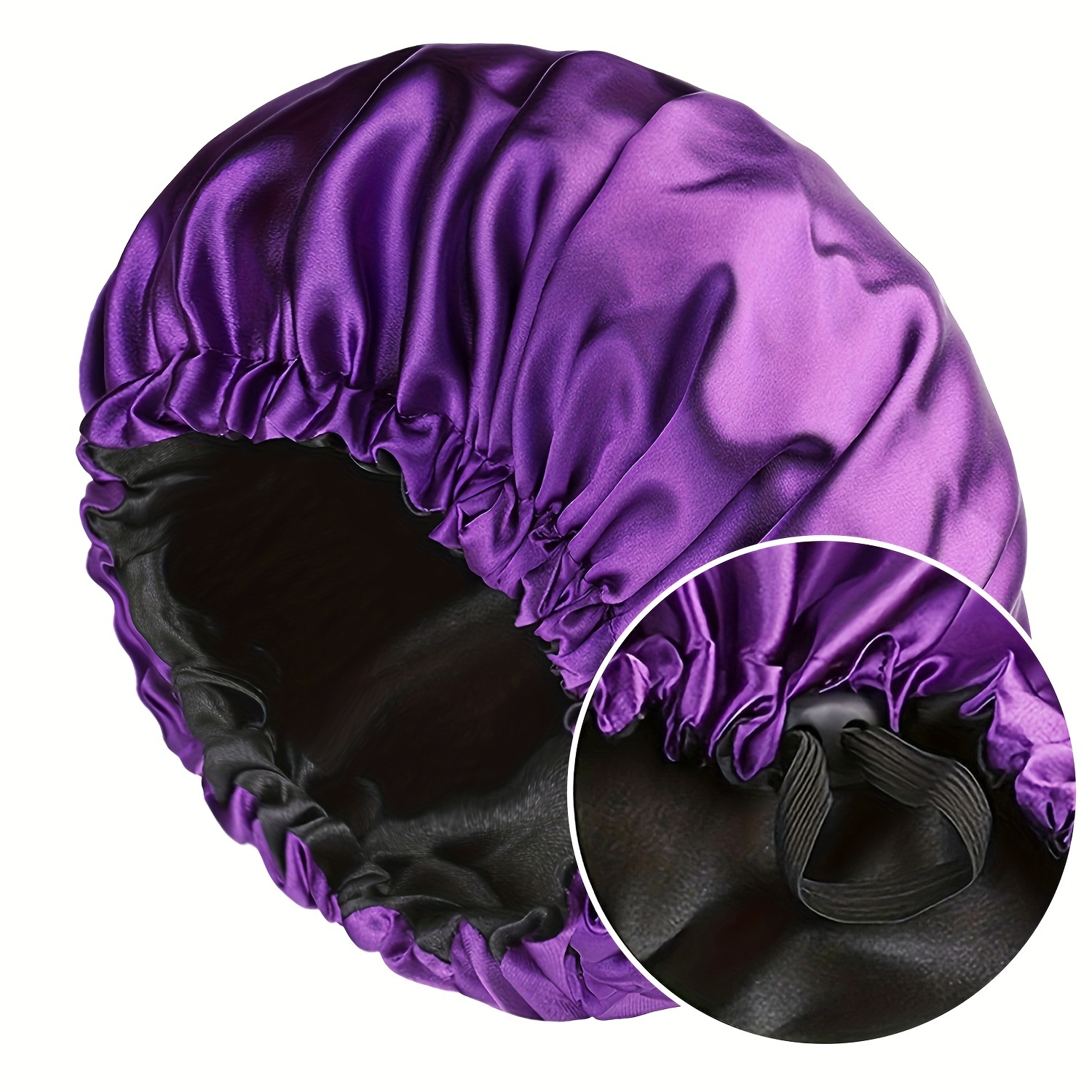 Bonnet de nuit satin (SATIN SLEEP CAP)