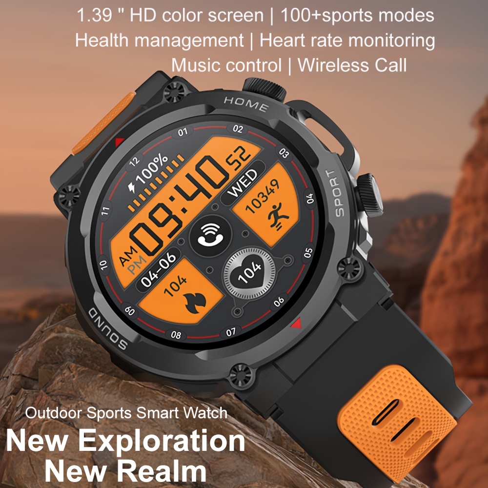 Military Smartwatch For Men And Women Sturdy And Durable - Temu