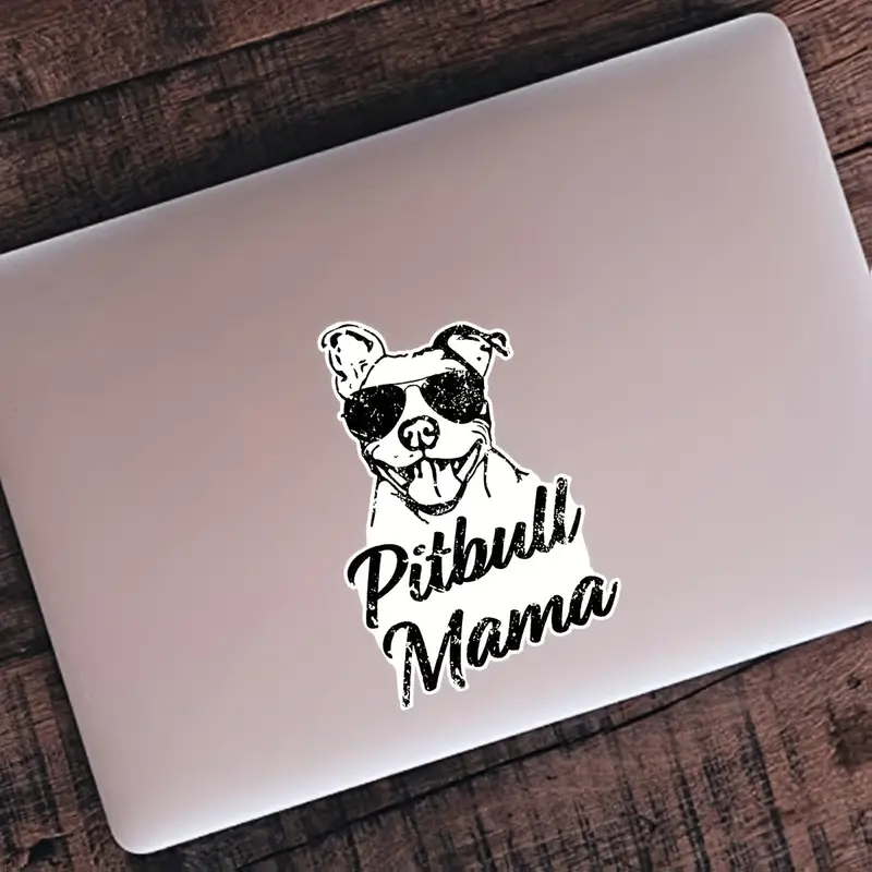 Pitbull Mama Funny Pit Bull – Aufkleber Grafik – Auto, Wand, Laptop, LKW- Aufkleber für Fenster, Autos, LKWs, Autozubehör - Temu Switzerland