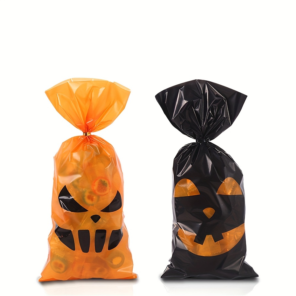 Jwl-stobag 50pcs Natale Halloween Caramelle Packaging Bag Biscotti