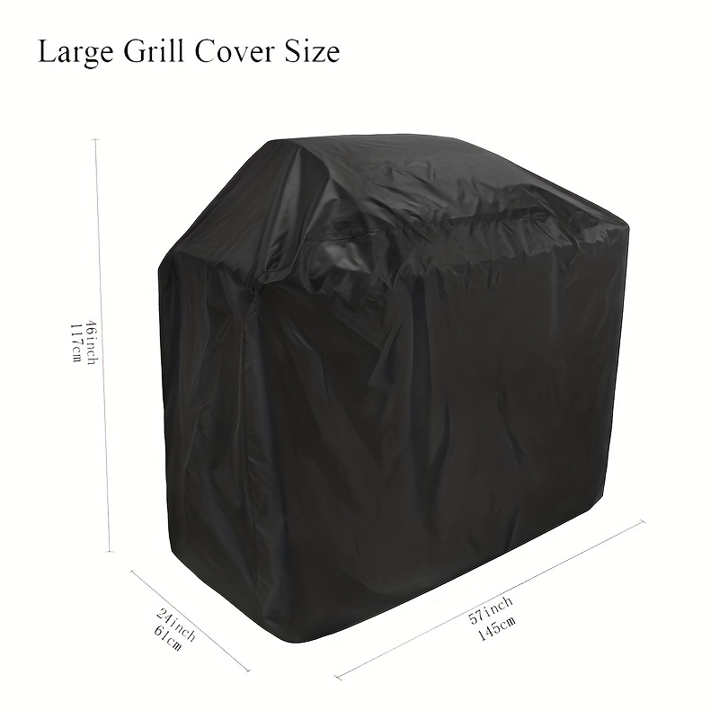 Funda Barbacoa Exterior Impermeable,Cubierta BBQ de Parrilla 210D