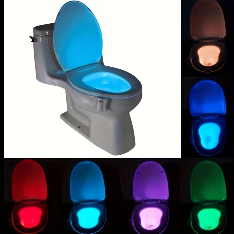 Up To 68% Off on 8 Colors LED Toilet Night Lig