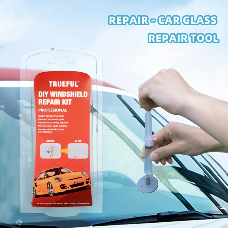1pc Car Glass Crack Repair Liquid, Windshield Scratch Repair Liquid Repair  Kit Care Liquid - Automotive - Temu