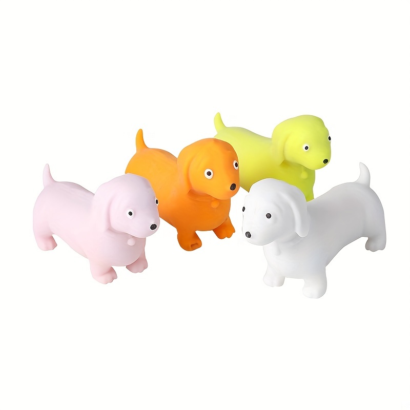 Dachshund Dog Toy Squeezing Fidget Sensory Stress Relieve Toy Dog