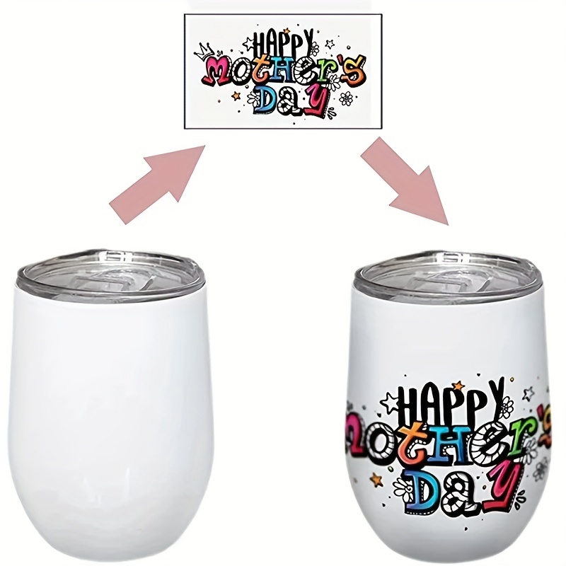 Sublimation Wine Tumbler Diy Personalized Egg Shaped And - Temu