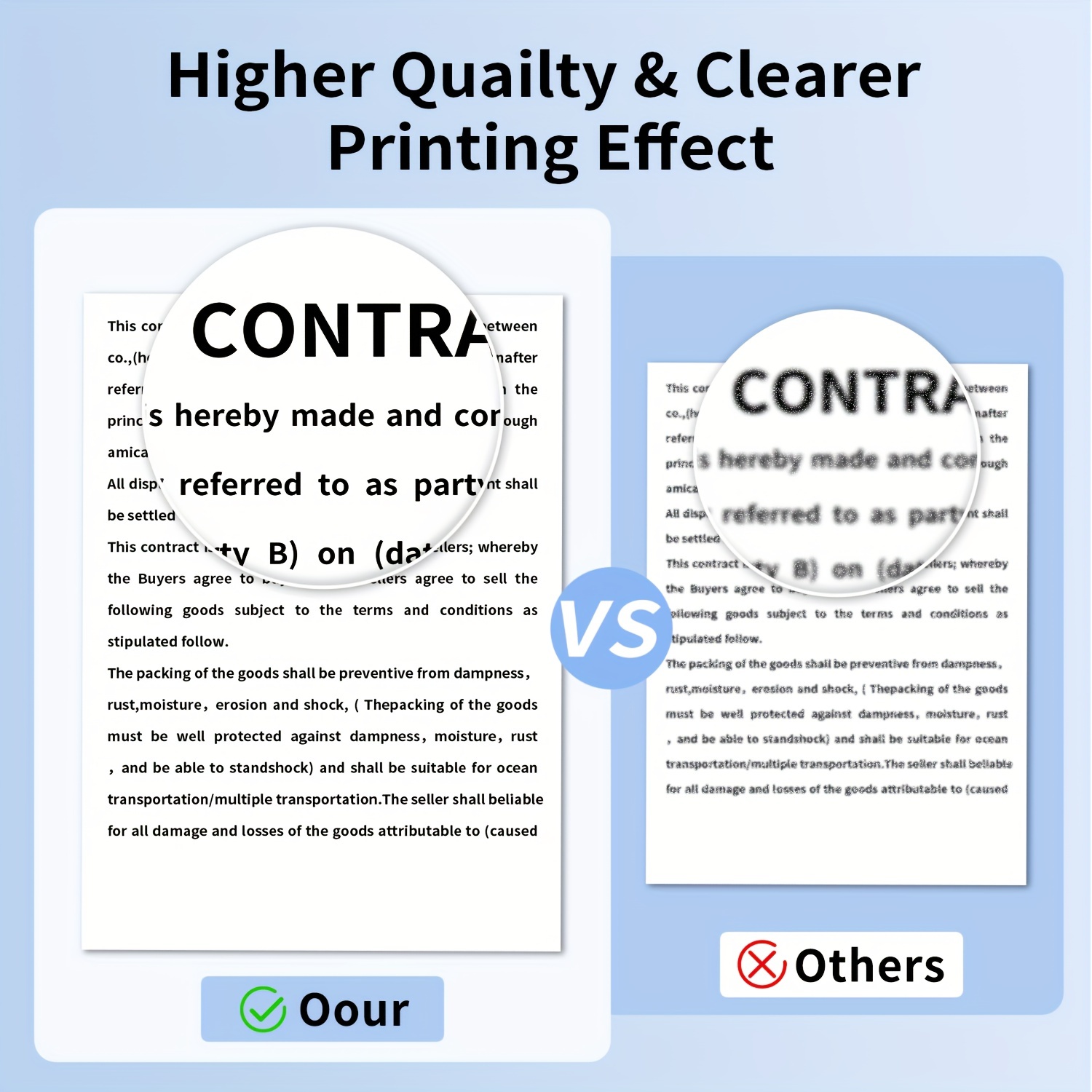 Mini-printer Special Color Printing Paper Blue Word Consumables  Mini-printer Special Heat-sensitive Printing Paper For A Variety Of Types  Of Printing