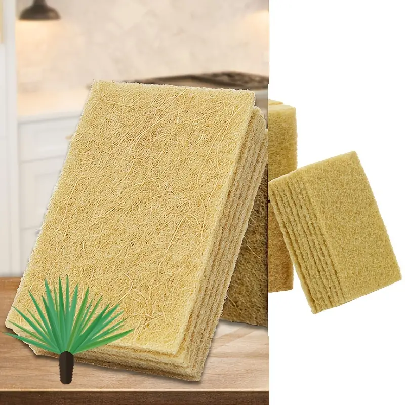 Natural Sisal Cellulose Cleaning Scrubber Sponge