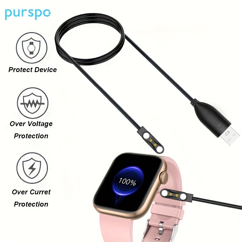 Compre Cable De Carga Magnética Para Apple Watch, Cargador De