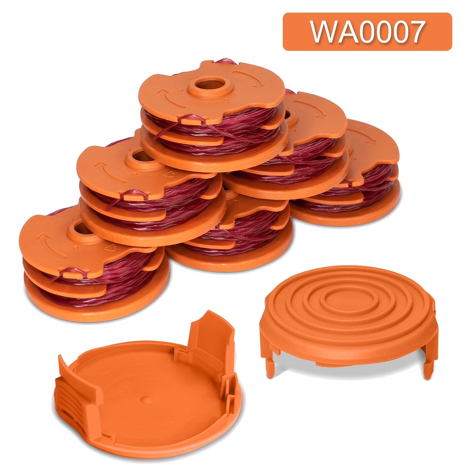 Carretes de repuesto compatibles con Worx WA0007 WG116 WG119