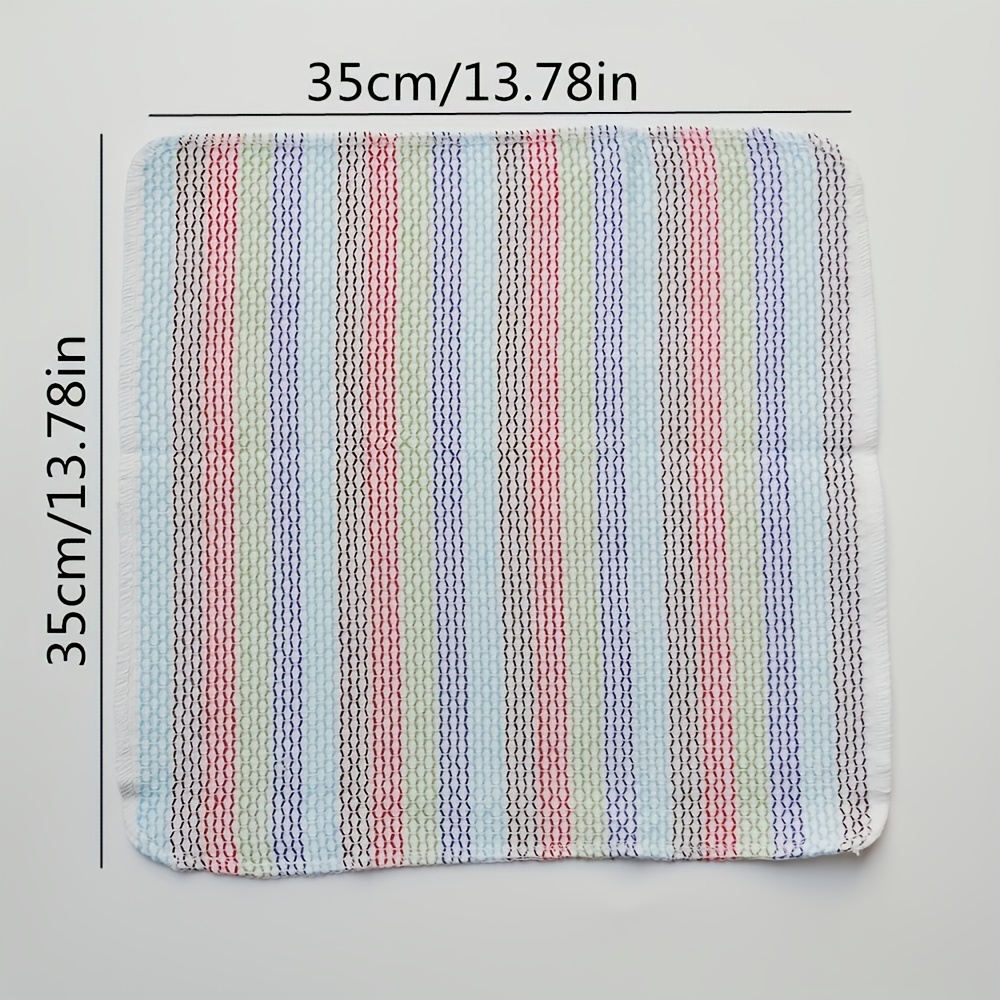 Cotton Dish Rag, Cotton Korean Striped Cotton Kitchen Dish Towel, Tea  Towel, Fast Absorbent Dish Cloth, Kitchen Supplies - Temu