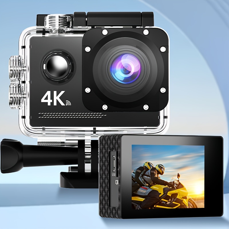 Zero-X ZX-40 4K UHD Action Camera with Dual Display & Wi-Fi - JB Hi-Fi