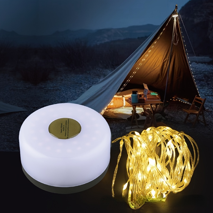 Camping With Fairy Lights - Temu