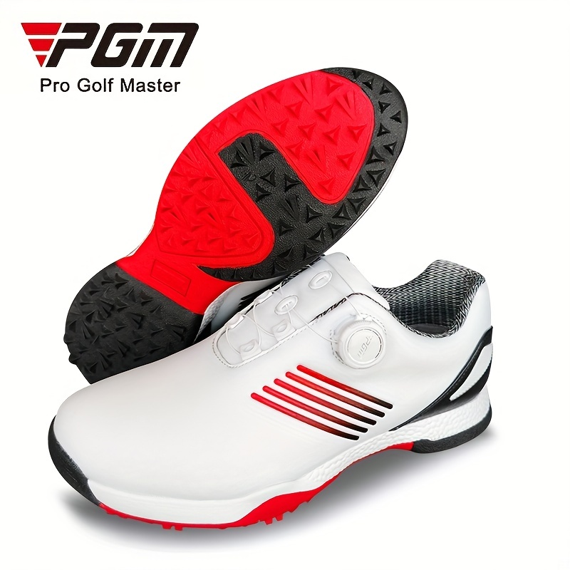 PGM メンズ軽量防水スポーツスニーカー: 春と秋のゴルフトレーニングに最適な通気性のある滑り止めゴルフシューズ