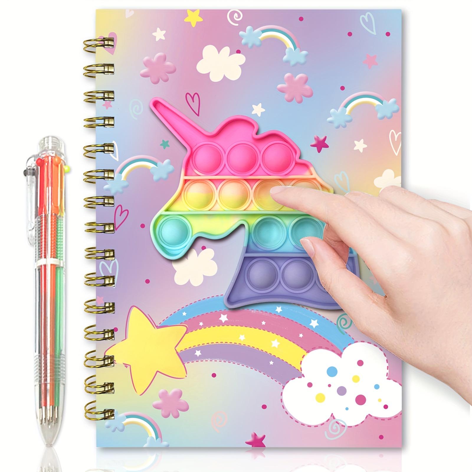 Unicorn Composition Notebook: Cute Notebooks Blank Wide Lined Workbook For Girls  Boys  Kids  Teens  Students And Teachers (Writing Journal Noteboo - 4