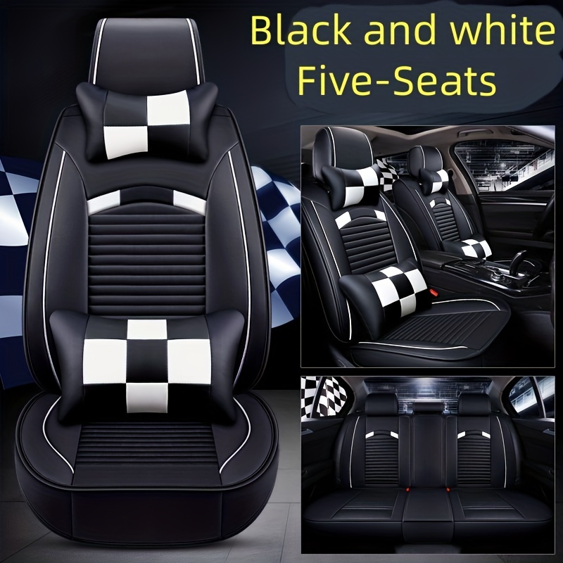 New Popular Car Seat Cushion Sports Style Four Seasons Temu