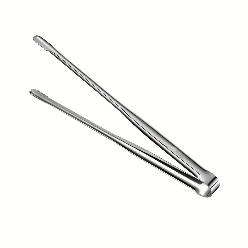 Kitchen Tongs Long Stainless Steel Barbecue Grill Tongs For Cooking Large  Metal Food Bbq Tongs For Serving Frying Salad - Temu