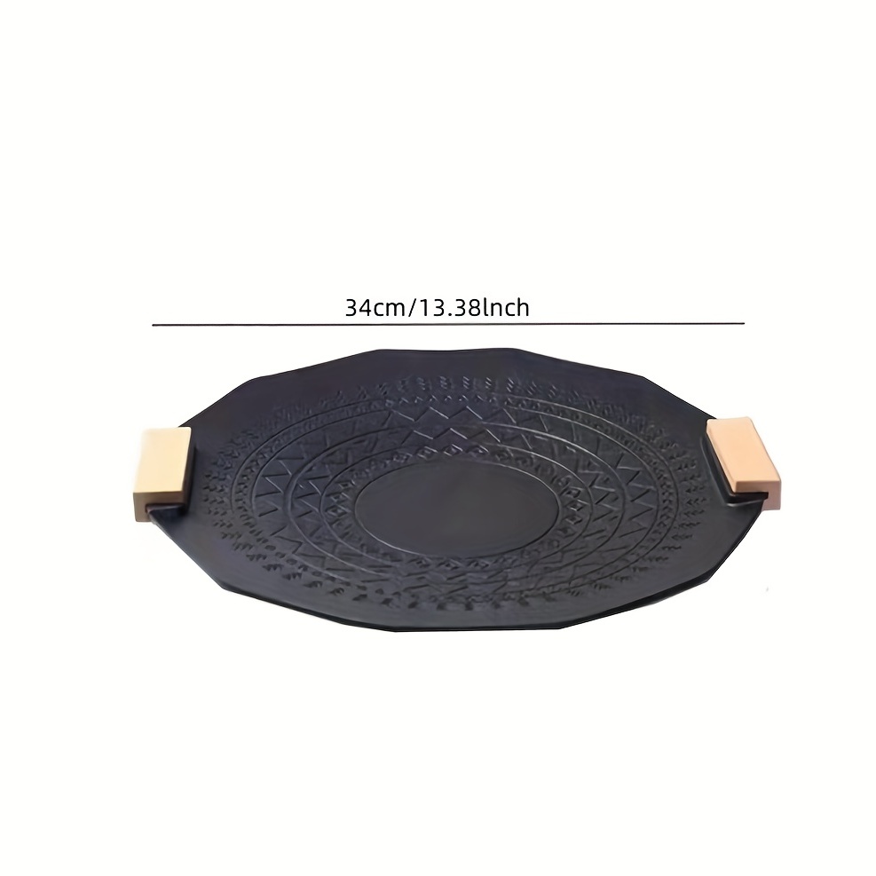 Non-stick Bbq Pan For Steak And Teppanyaki - Smokeless Grill And Barbecue  Utensils For Outdoor Cooking - Kitchen Accessories - Temu