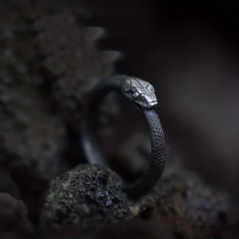 Men's Creative Snake Retro Ring Anniversary Gift