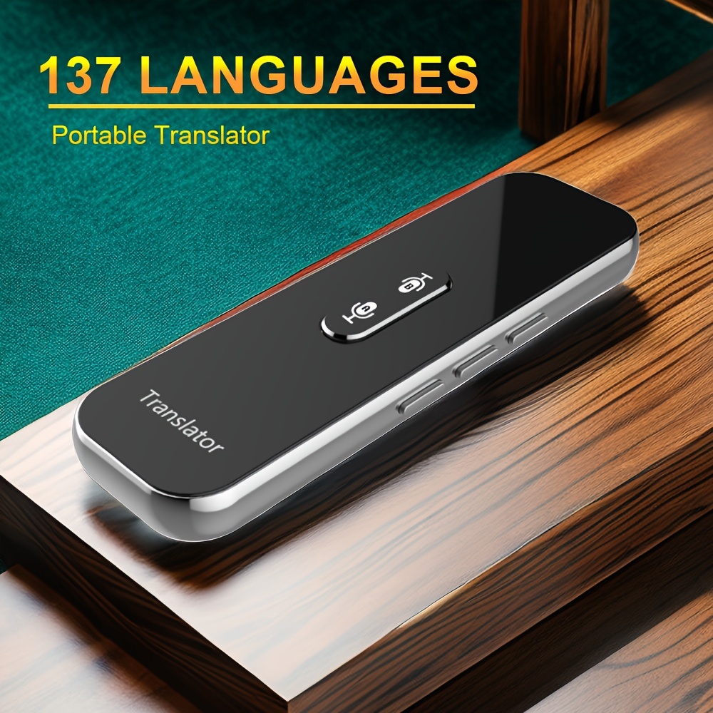 Bidireccional Portable Instant Traducción Multilingüe traductor de idiomas  en tiempo real del dispositivo Smart Traductor de voz - China Traductor de  voz inteligente de aprendizaje y de voz inteligente traductor precio
