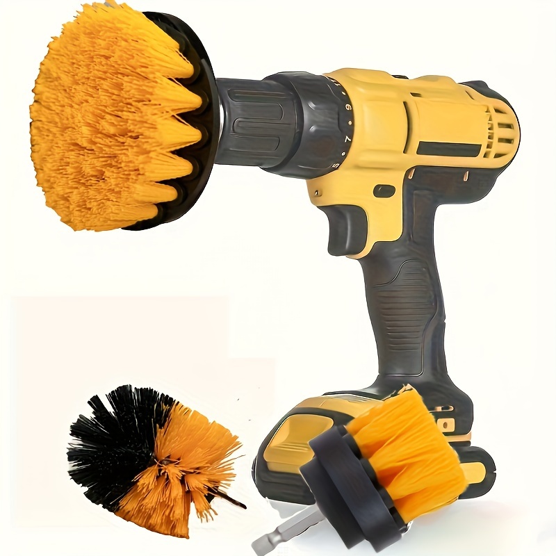 1pc 5 Soft Drill Brush Attachment Cleaning  Drill Brushes Car Upholstery  Cleaning - Brush - Aliexpress