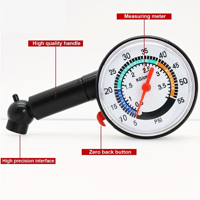 Manomètre de pression de pneu de voiture 4 pièces indicateur - Temu Canada