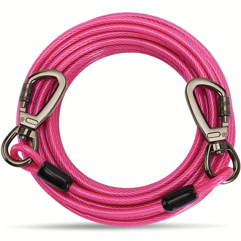 Heavy Duty Tie Out Cable for 10-50FT Dog Leashes