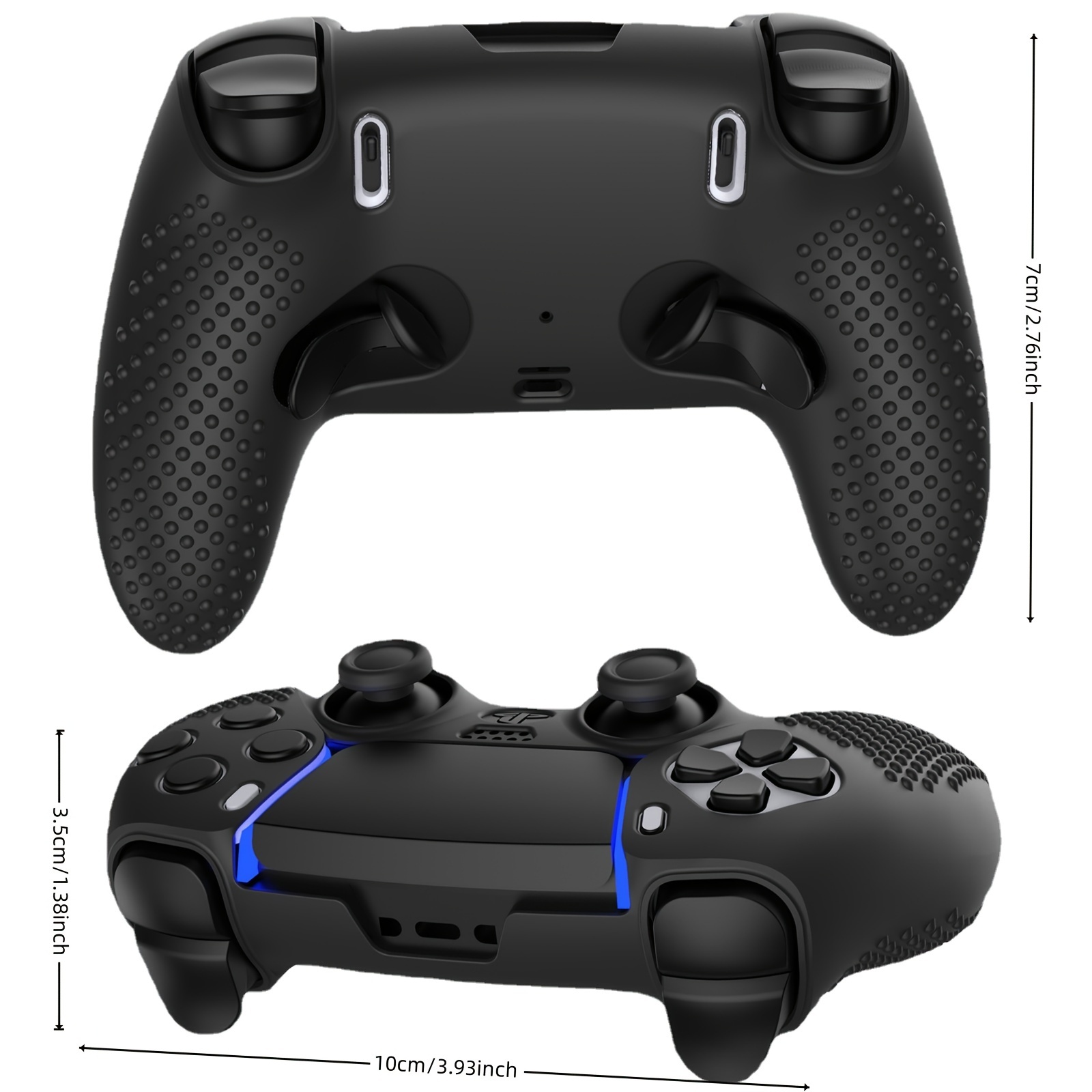 Extenseur de poignée pour manette PS5 Steelseries - KontrolFreek FPS Galaxy  - noir - kit de 2 - Accessoires PS5