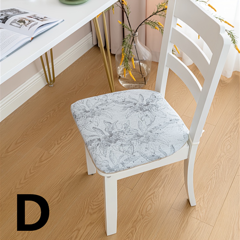 Simple Printed Scandinavian Chair Cushion Butt Cushion Cotton Four