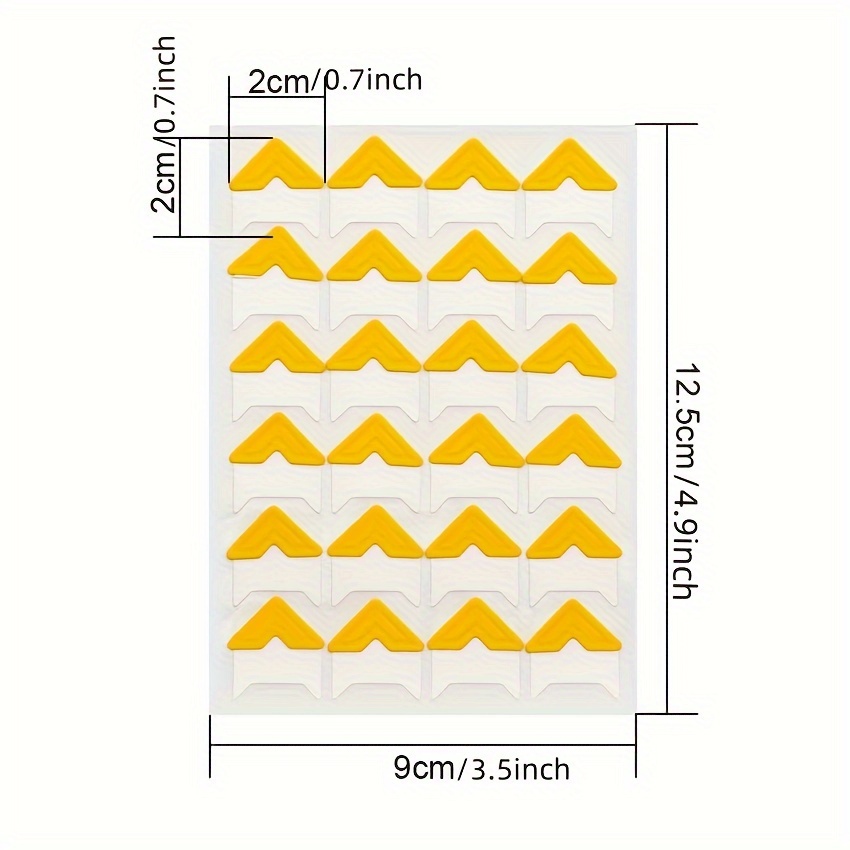 1 Foglio Angoli Autoadesivi Montaggio Foto Angoli - Temu Italy
