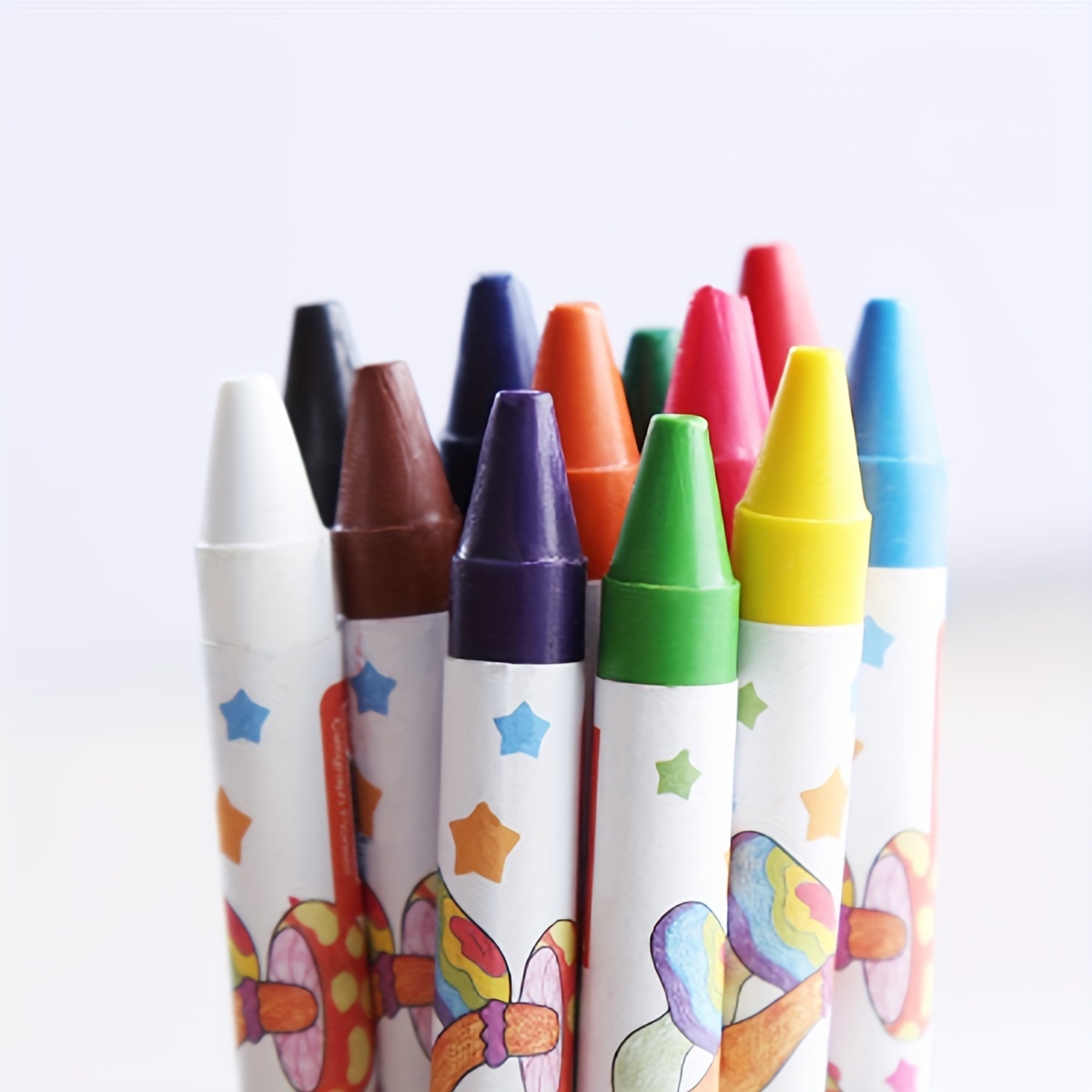Triangle Crayons Safe Non toxic Coloring Pens Edible - Temu