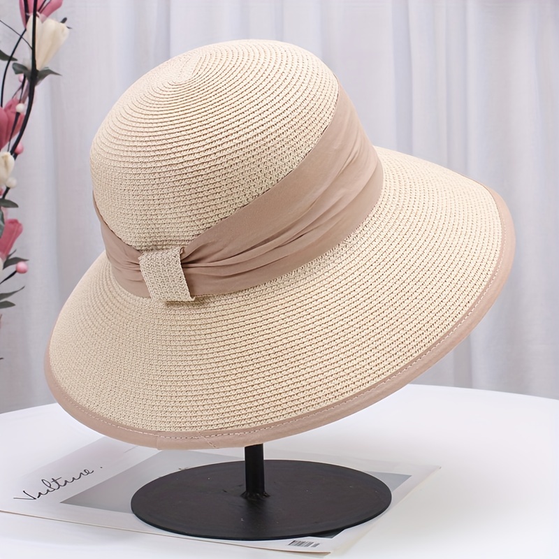 Handwoven Straw Hat, Beach Sun Hat With Enlarged Brim, Sun Hat For Women In  Summer, Versatile And Fashionable Sun Hat, Sun Hat For Sun Protection And