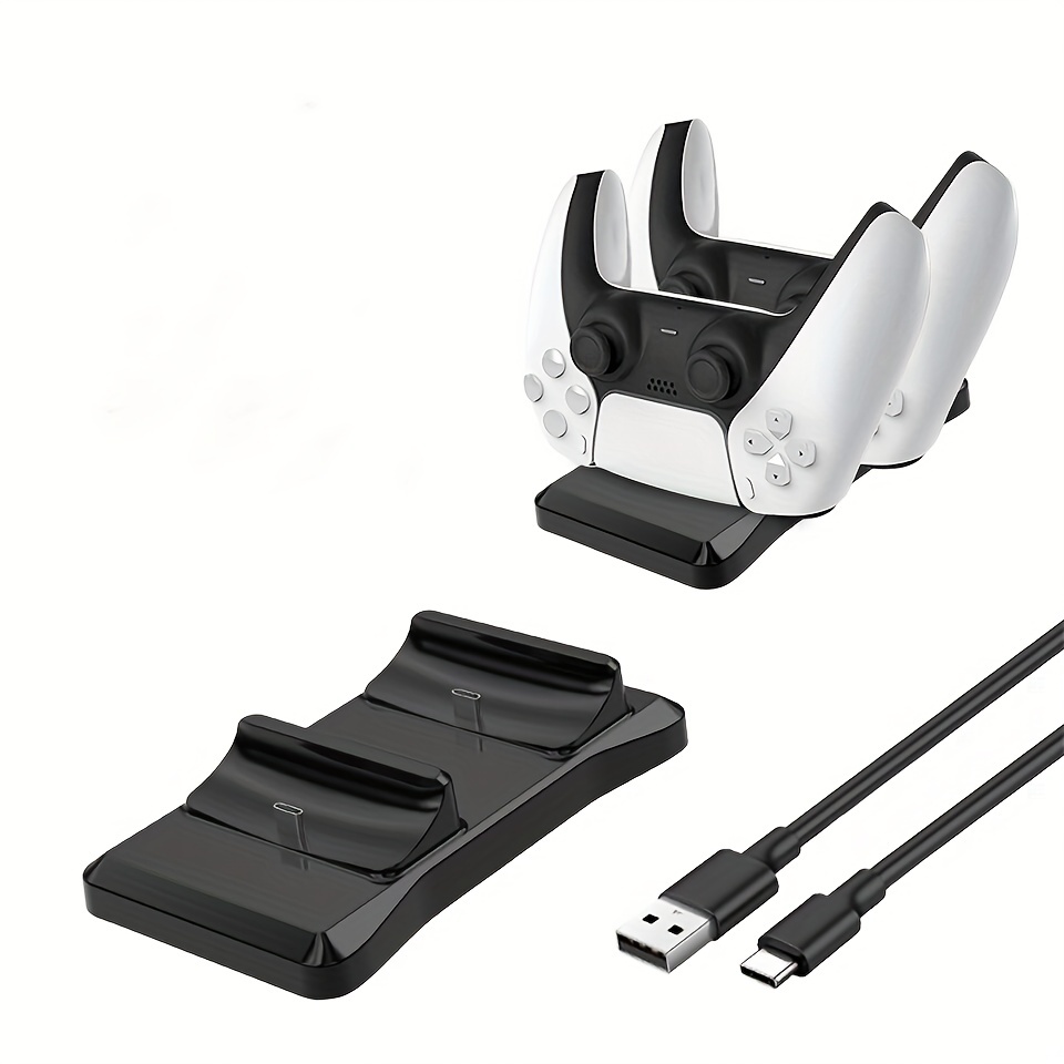 Câble de charge pour manette PS VR2 et PS5 avec support de suspension,  chargeur rapide 2