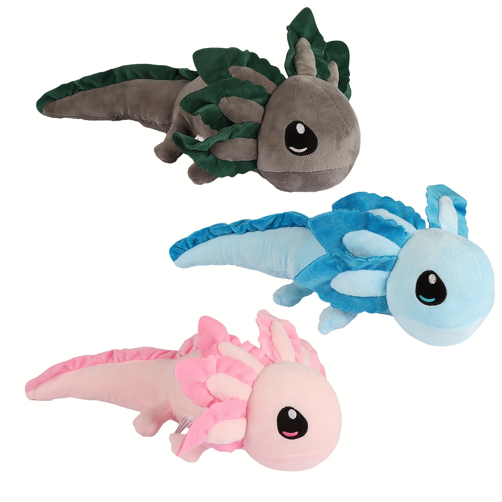 

43cm/16.9in Axolotl Plush Toy, Soft Stuffed Plushie Animal Axolotl Doll, Cartoon Character Toys, Kids Baby Chlidren Christmas Gift Halloween Decor Thanksgiving、christmas Gift