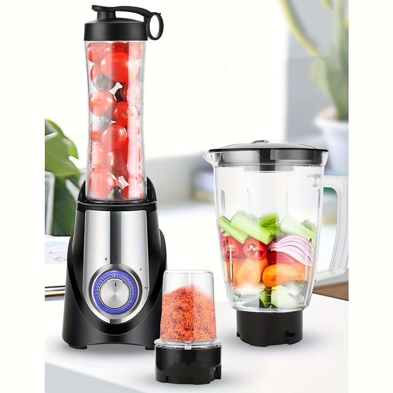 3-in-1 Blender & Food Processor Combo: Make Delicious Shakes & Smoothies  with Ease!