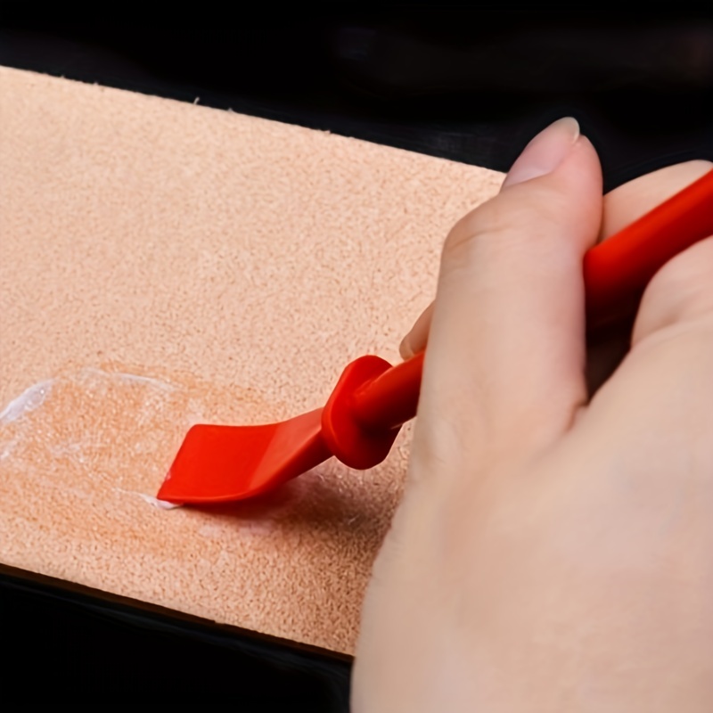  TEHAUX Glue Spreaders, Plastic Glue Smear Sticks Applicator  Glue Scrapers Applicators Glue Brush Glue Spreader Tool Paint Spreader for  Handmade DIY PU Leather Craft Tool 6pcs : Tools & Home Improvement