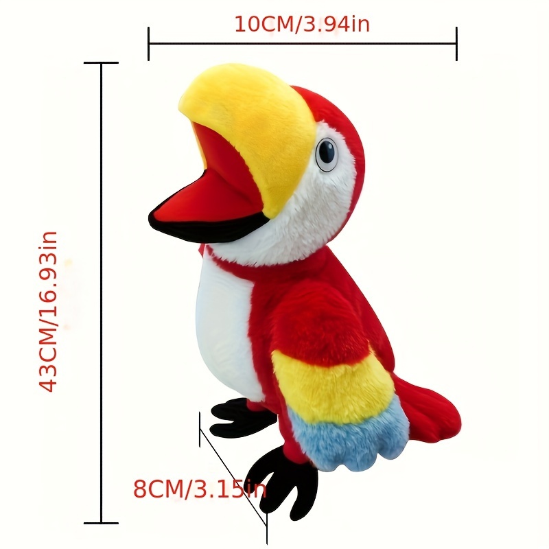 Cute Big Mouth Bird Flamingo Hand Puppet Plush Toy Love - Temu