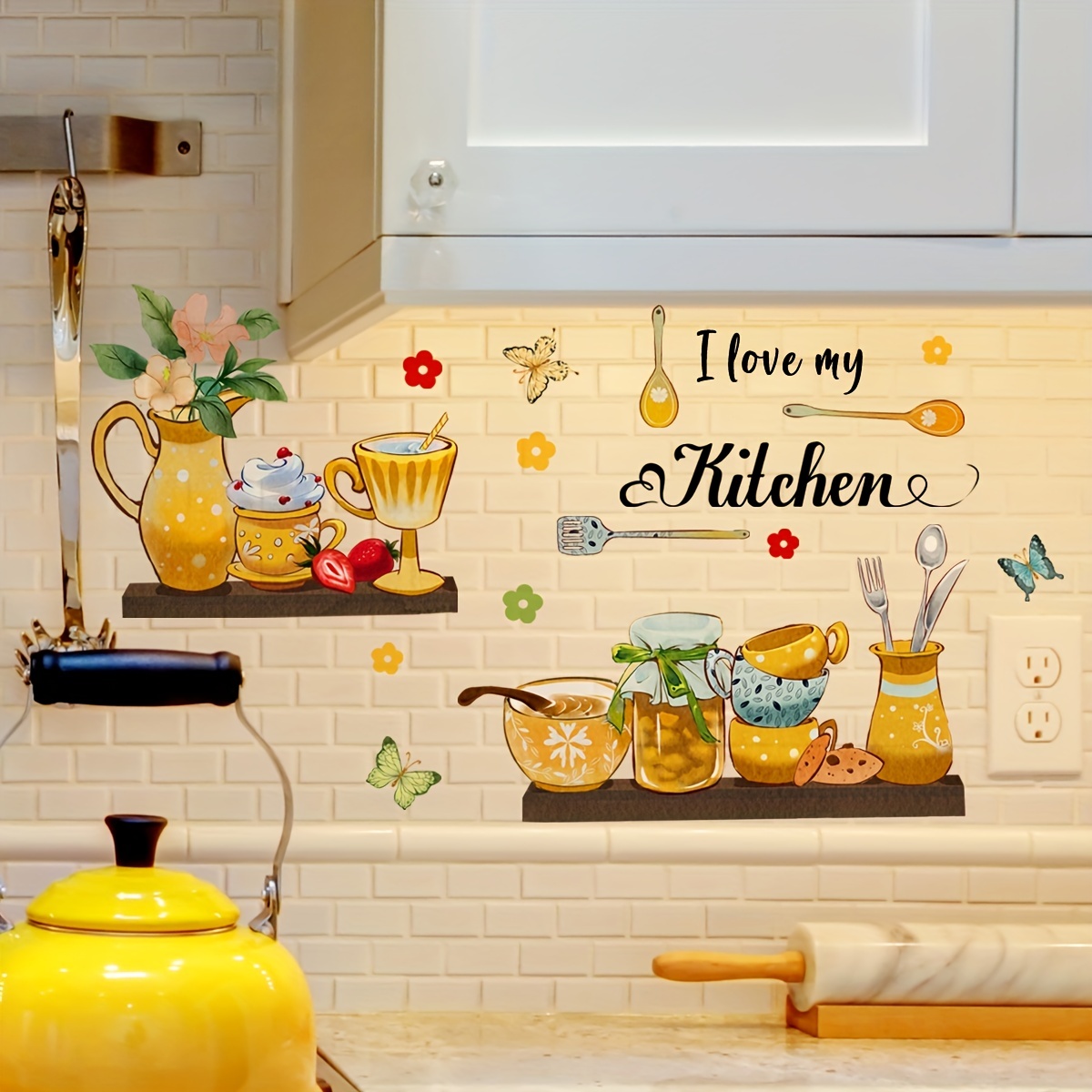 Would love to do this in kitchen wall