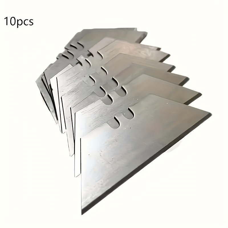 Cutting DIY ABS Plastic Sheets Cutting 10pcs Steel Blade Durable Hook Knife Acrylic  Cutter Hand Tool