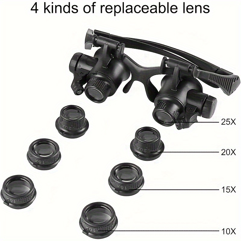 5x/10x/watch Jewellery Magnifier Loupe Eye Len Eyepiece - Temu