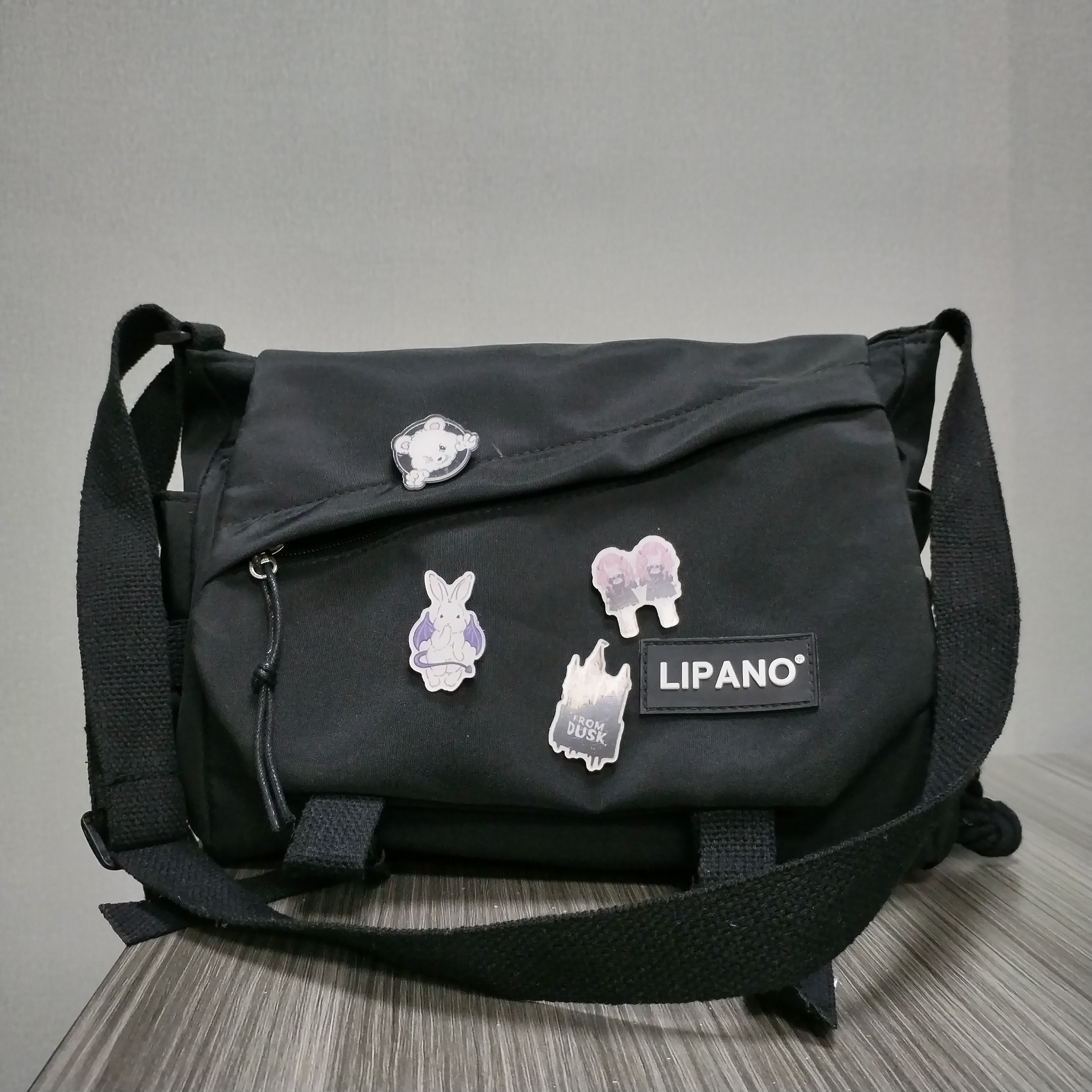 Nylon Handbag Shoulder Bag Large Capacity Messenger Bag, Men's