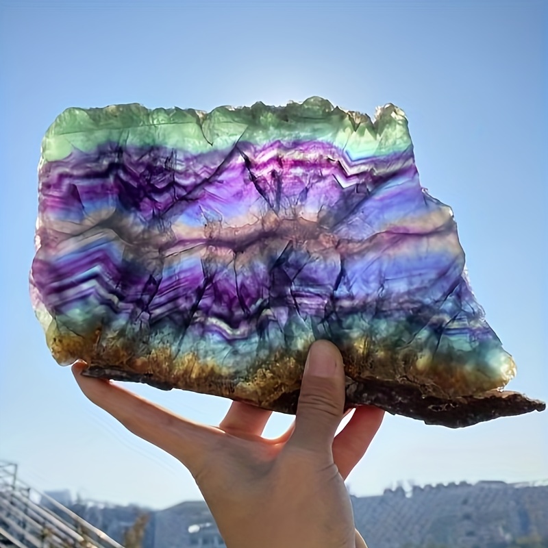 

Fluorite Crystals In Colors, Crafting With Crystals, Decorative Stones For Home Enhancement, Photo Props, And Garden Decorations.