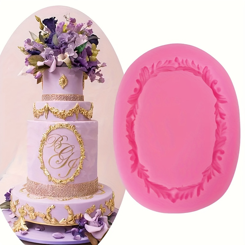 Classical Flower Ring Silicone Mold Suitable For Making Cake - Temu