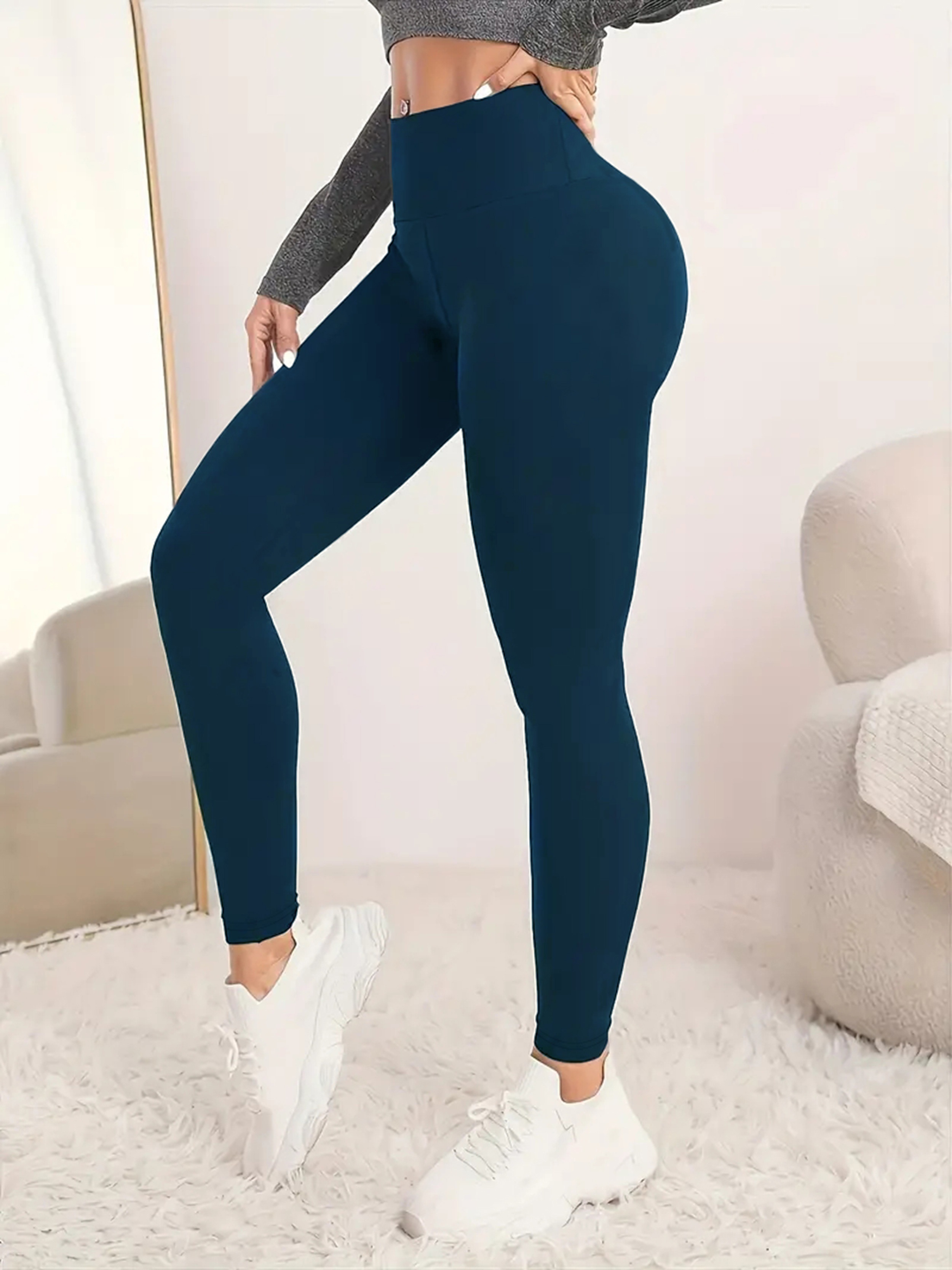 Leezepro Push Up Leggings Sportivi Donna da Senza Cuciture a Vita Alta  Fitness da Palestra Donna con Sollevamento del Culo Yoga Pants Pantaloni